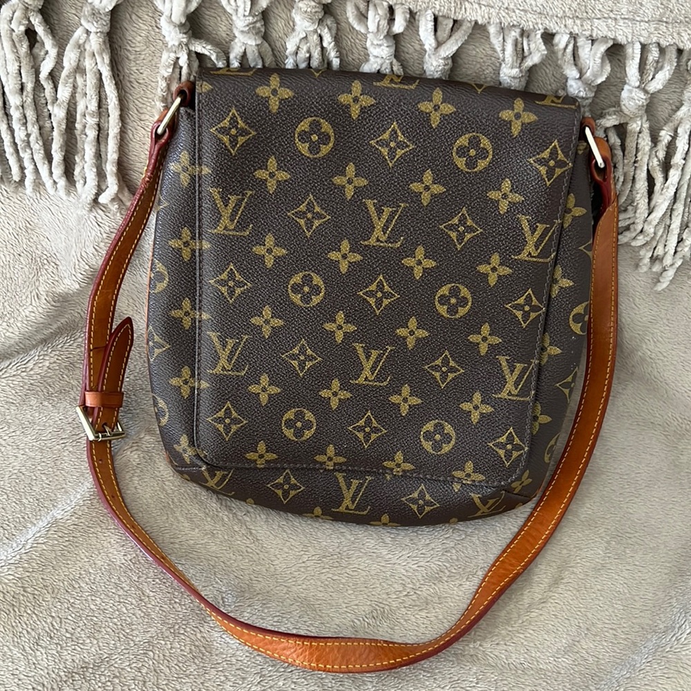 Lv brown flowers handbag